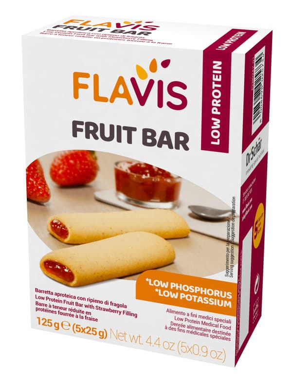 MEVALIA FLAVIS FRUIT BAR 125G