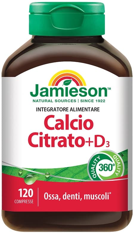 JAMIESON CALCIO CITRATO+VIT D3