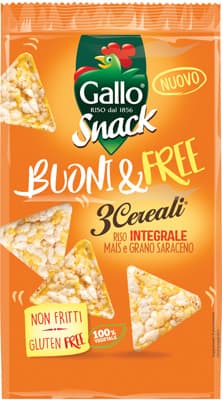 BUONI&FREE SNACK 3 CEREALI