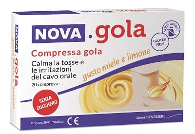 NOVA GOLA LIMONE/MIELE 20CPR