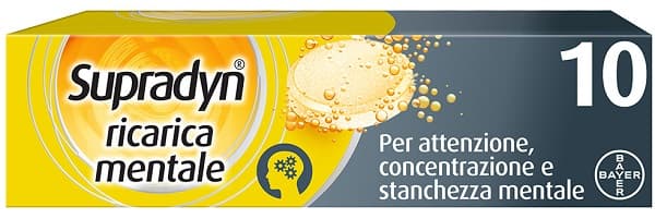 SUPRADYN RICARICA MENTALE10CPR
