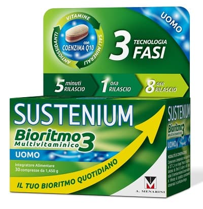 SUSTENIUM BIORITMO 3 UOMO AD 30 COMPRESSE
