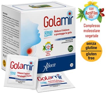 Golamir 2ACT Aboca 20 Compresse Orosolubili