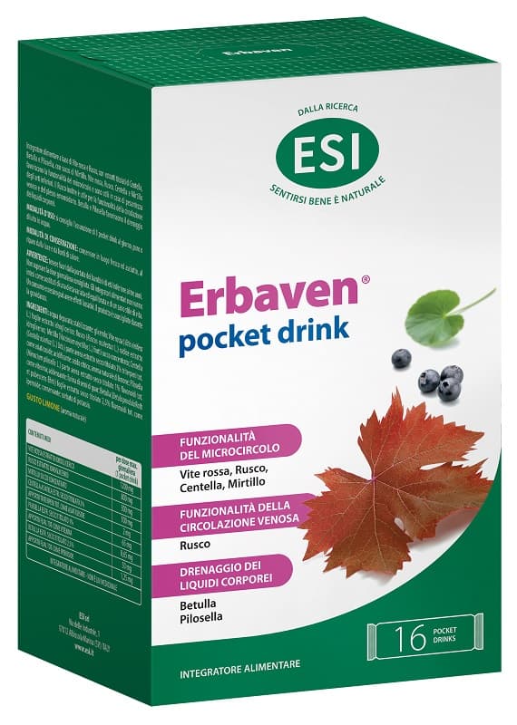 ERBAVEN 16 POCKET DRINK 320ML