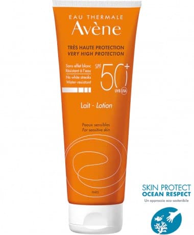 Avene Eau Thermale Latte Solare Spf 50+ 250 ML