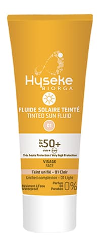 HYSEKE FLUIDO SOL CHI SPF50+