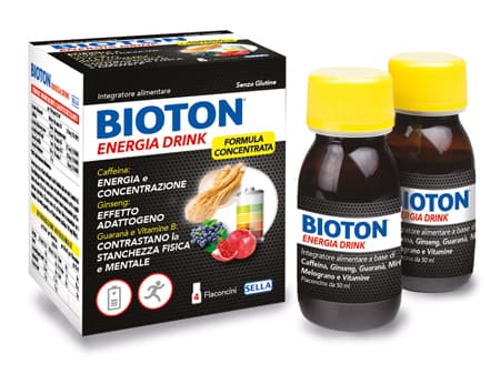 BIOTON ENERGIA DRINK 4FLX50ML