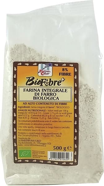 FARINA FARRO INTEG 500G FINESTRA