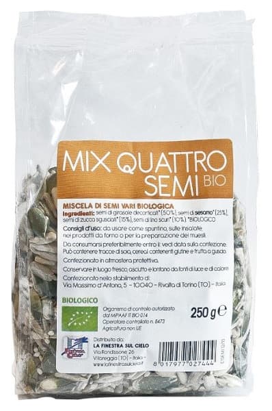 MIX 4 SEMI BIO 250G FINESTRA