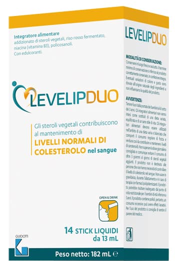 LEVELIPDUO 14STICK LIQUIDI