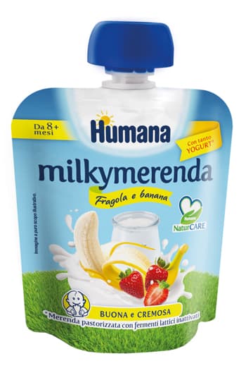 MILKYMERENDA BANANA FRAGOLA