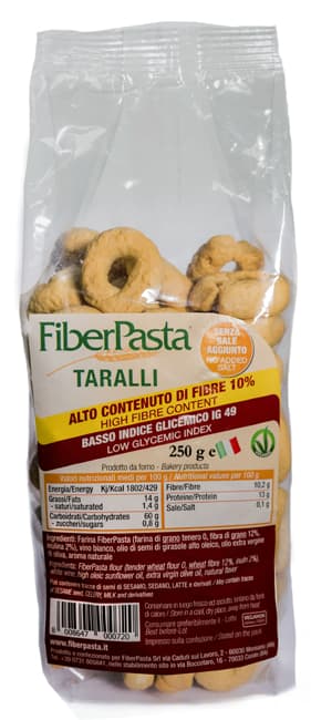 TARALLI BASSO INDICE GLICEMICO