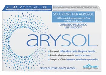 ARYSOL SOL AD 10F 5ML