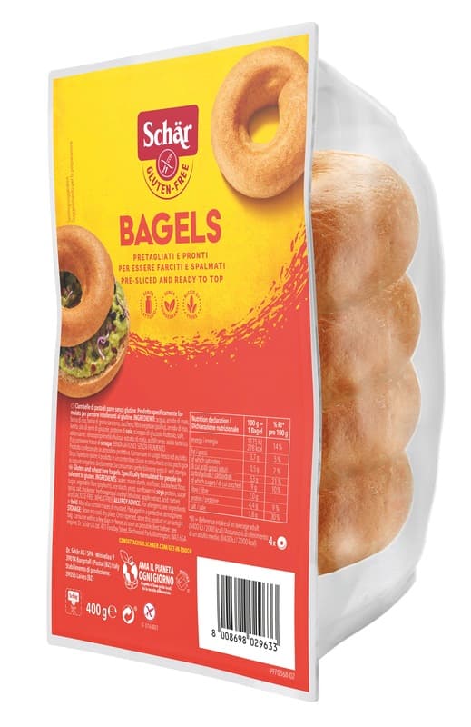 SCHAR BAGELS 4X100G