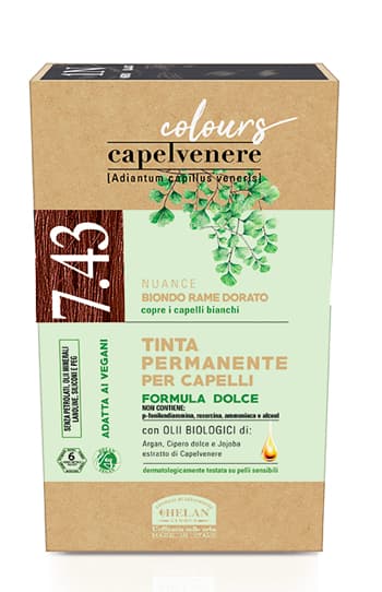 CAPELVENERE TINTA CAP 7,43N BI