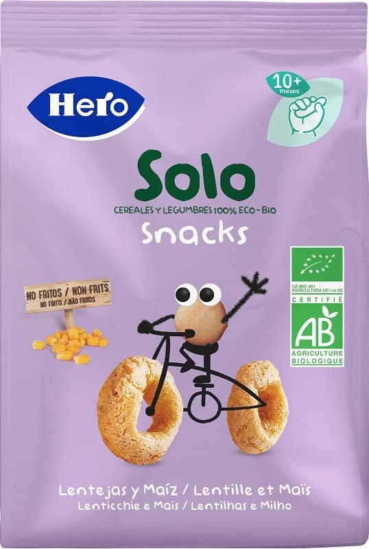 HERO B SNACK LENTIC MAIS 50G