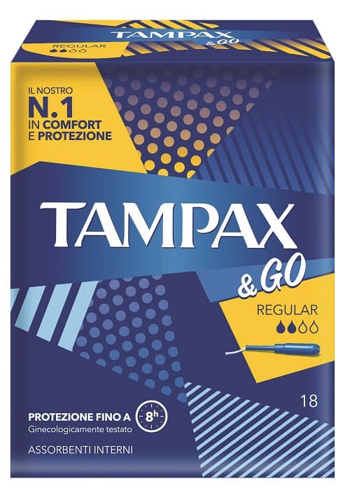TAMPAX &GO REGULAR 18PZ 8422