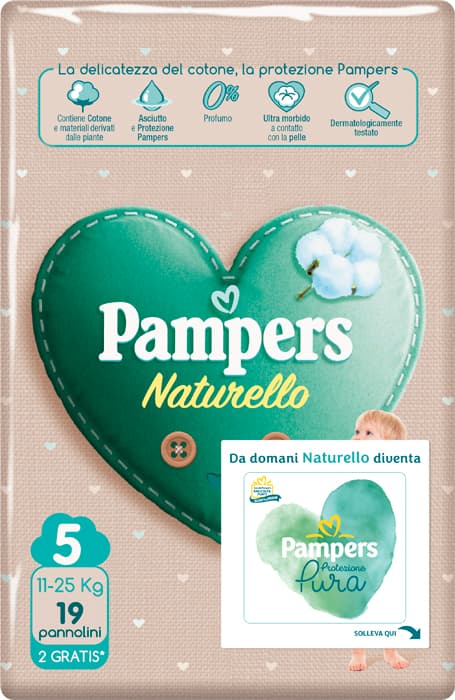 PAMPERS NATUR JUNIOR CP 17PZ+2