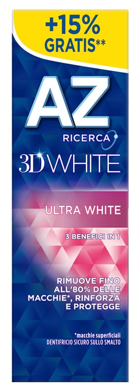 DENTIFRICIO ORAL B AZ 3D ULTRAWHITE 65 + 10 ML