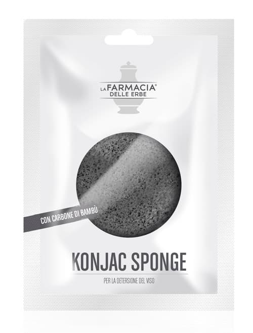 FDE KONJAC SPONGE CARBONE BAM