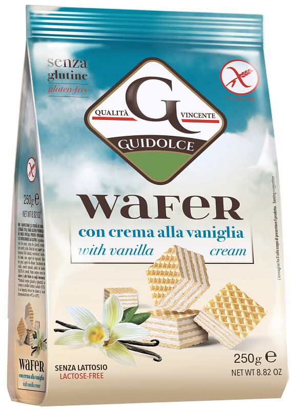 GUIDOLCE Wafer Vaniglia 250g