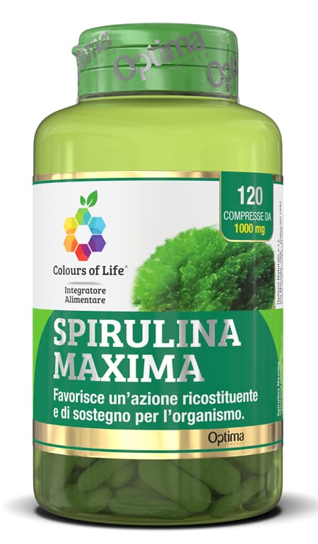 OPTIMA Spirulina Maxima 120Cpr