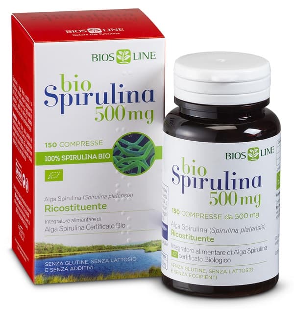 BIOSPIRULINA 500 NEW 150CPR BIOS