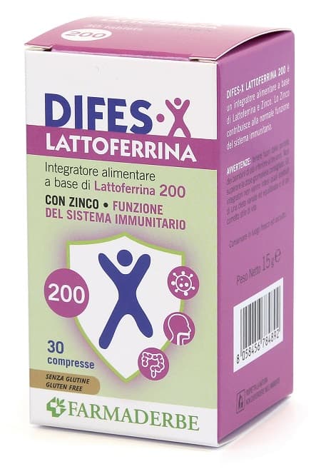 DIFES-X LATTOFERRINA 200 30CPR