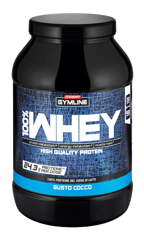GYMLINE 100% WHEY CONC COC900G