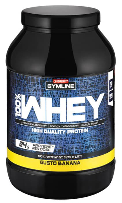 GYMLINE 100% WHEY CONC BAN900G
