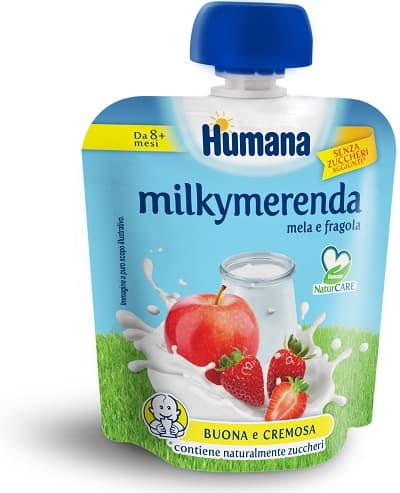 MILKYMERENDA Mela/Fragola 100g