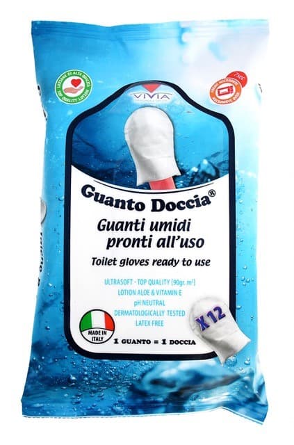 VIVIA GUANTO DOCCIA S/RISC 12P