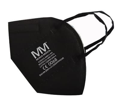 MUNUS MED RESPIR FFP2 NR NERO