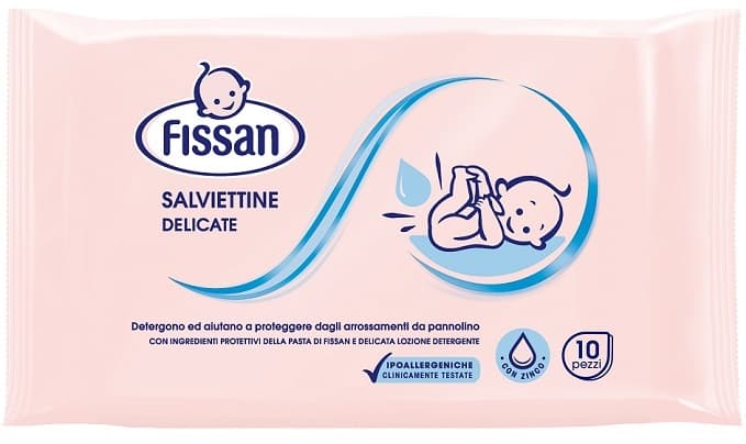 FISSAN BABY Salv.Viaggio 10pz