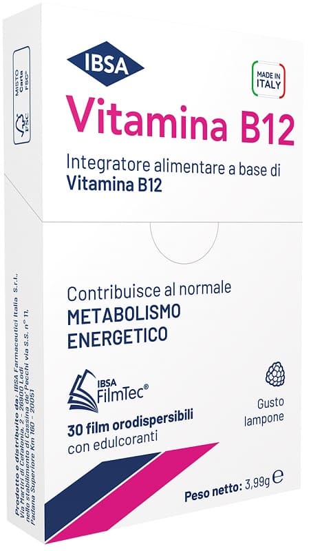 VITAMINA B12 30Film Orali IBSA
