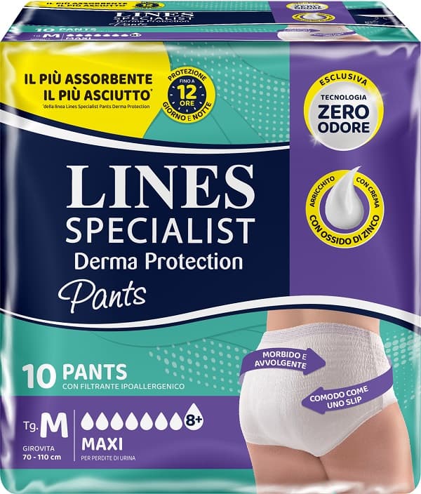 LINES SP DERM Pants Mx M 10pz