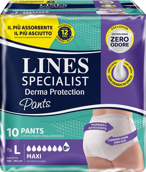 LINES SP DERM Pants Mx L 10pz