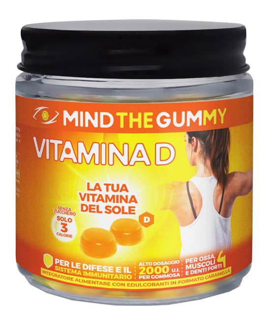 MIND THE GUMMY Vit.D 30Past.