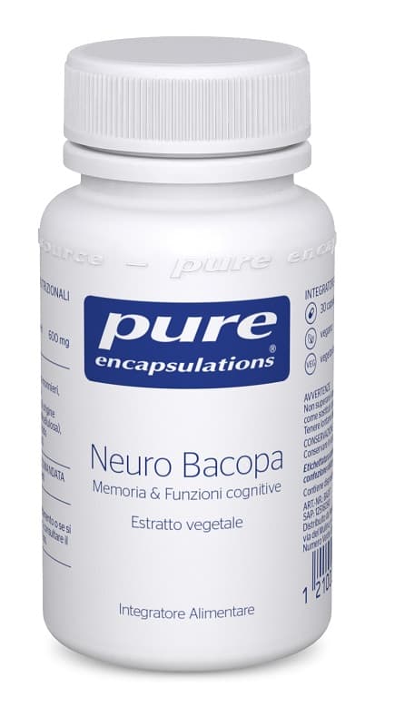 PURE ENCAPS Neuro Bacopa 30Cps