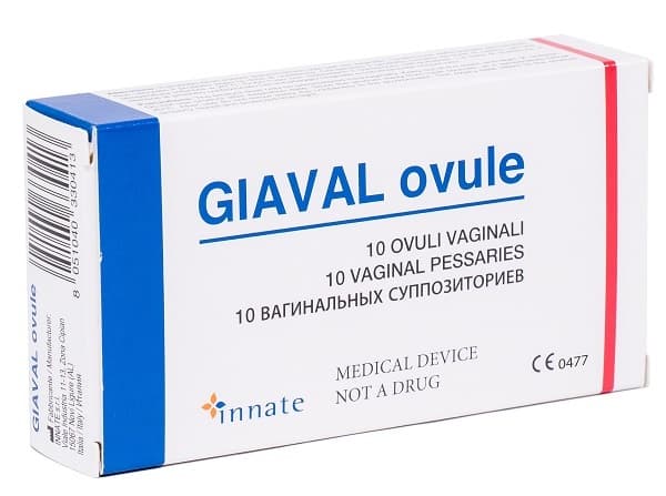 GIAVAL OVULI VAGINALI 10PZ