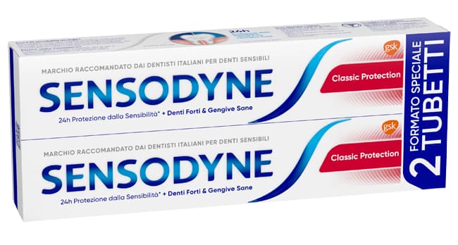 SENSODYNE CLASSIC PROT 2X75ML