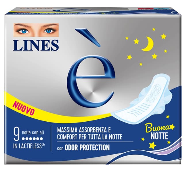 LINES E'Ali Notte 9pz