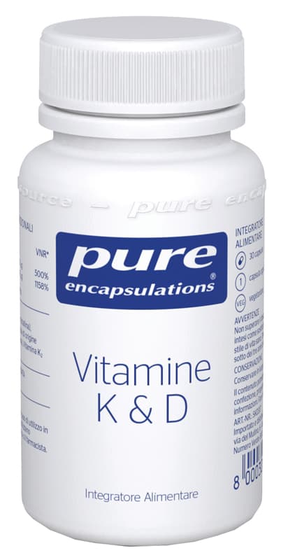 PURE ENCAPSUL VIT K&D 30CPS