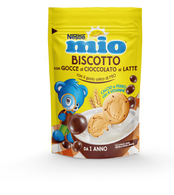 MIO Bisc.Gtt Ciocc/Latte 150g