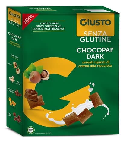 GIUSTO S/G Choco Paff.Dark300g