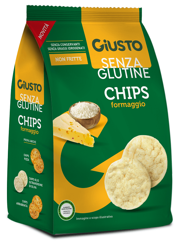 GIUSTO S/G Chips Formaggio 40g