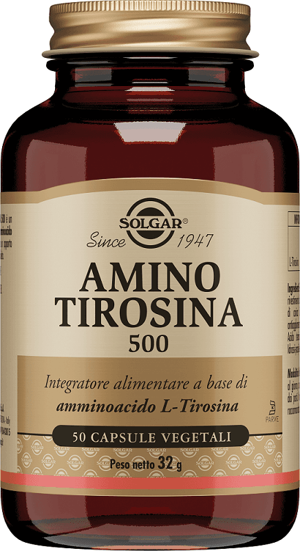 AMINO TIROSINA 500 50CpsSOLGAR