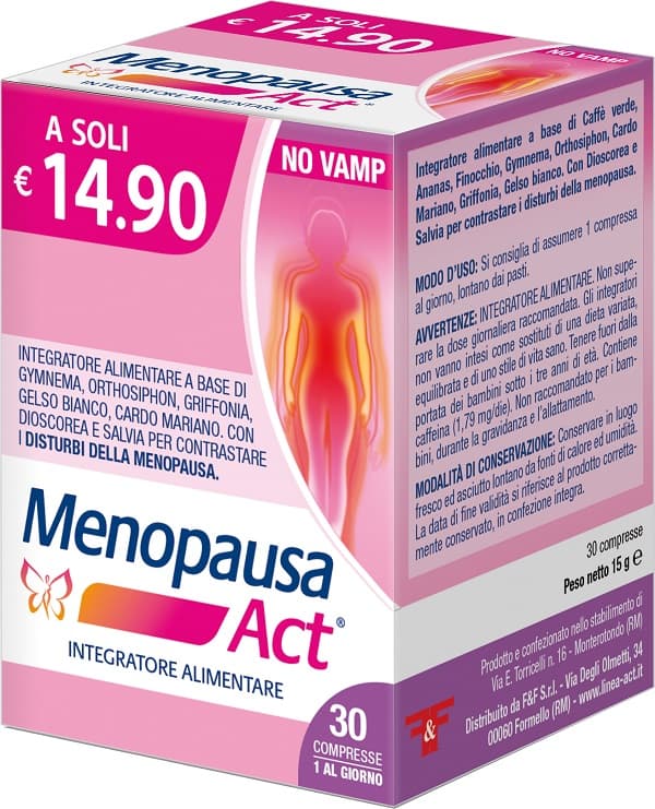 MENOPAUSA ACT 30 Cpr