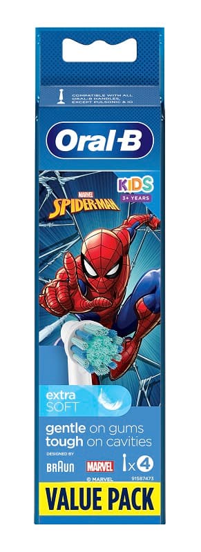 ORAL-B Ric.Spiderman 4pz