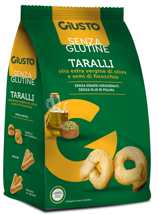 GIUSTO S/G Taralli Finocc.175g